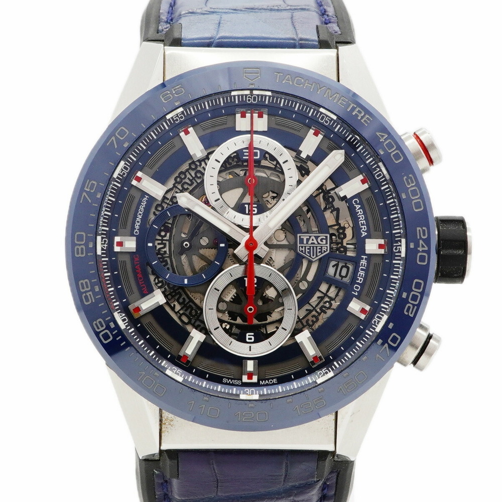 TAG Heuer Carrera CAR201T Skeleton Dial Watch for Men